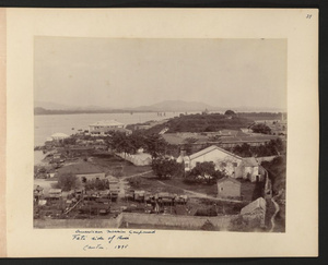 American mission compound, Fati side of river, Canton, 1895