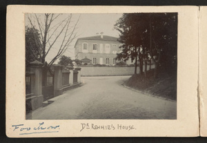 Dr. Rennie's house