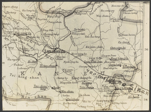 Map of Gansu