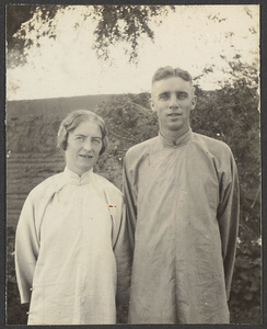 Unidentifed missionary couple