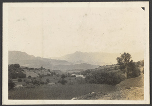 Valley and mountains