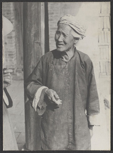 Along the old Silk Road to Europe.  Caretaker at the kumpei of Su Lao Fu Tsz.