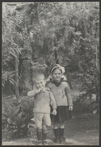 Wei River Valley - W. Shensi.  The Mitchell children.