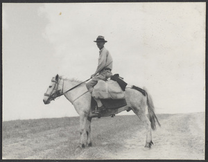 Grassland, N. E. Kansu.  On the pilgrimage.  Pi Ahung.