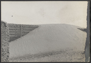 On the border of the Odos Desert.  The sands of time.