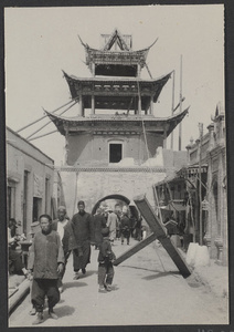 Wu Chung Pao Plain.  The Drum Tower.