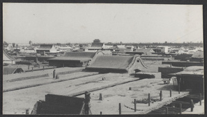 Ningsia City.  Looking S.W. from Bell Tower.