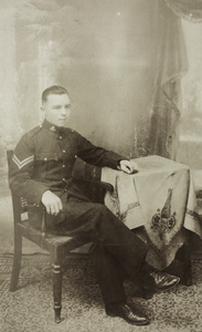 British soldier, Welch Regiment, Shanghai