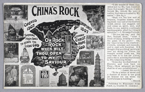 China's Rock - a post card published by Missionary Helps Depot