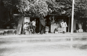 Roadside food stalls, Hong Kong