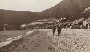 Strolling on the beach, Repulse Bay, Hong Kong