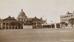 The Hong Kong Cricket Club pavilion and pitch, Hong Kong