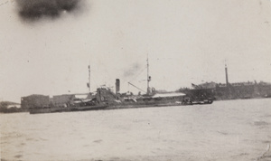 Ships and boats on the Huangpu River by the French Bund, Shanghai