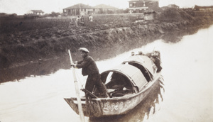 Helmsman on a passenger boat