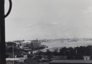 Looking east over the Huangpu, Shanghai, 1937