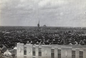 Bombing near Shanghai North Railway Station, Shanghai, October 1937