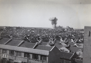 Bombing near Shanghai North Railway Station, October 1937