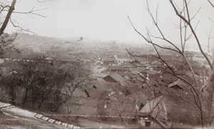 View across Paoking (Shaoyang), looking south west