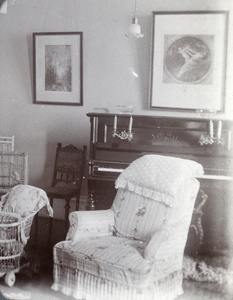 The Dudeney's apartment at the Kalee boarding house, Shanghai