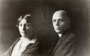 Studio portrait of a couple, Scotland