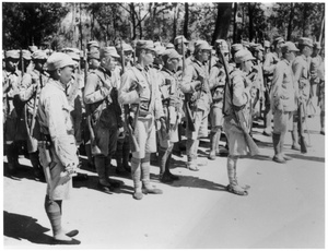 Eighth Route Army troops, Wutai