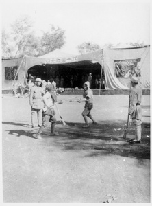 Bayonet fighting practice at Red Army Day meeting, 1942