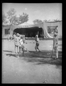 Bayonet fighting practice at Red Army Day meeting, Jinchaji, 1942