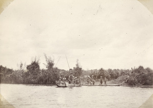 River ferry, Khe-a-ki liâu, Taiwan