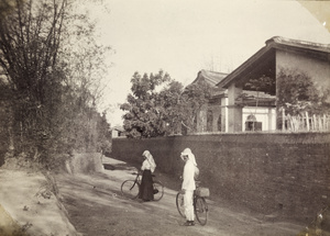 The Rev Dr Thomas Barclay and Mrs Barclay off to the countryside, Tainan, Taiwan