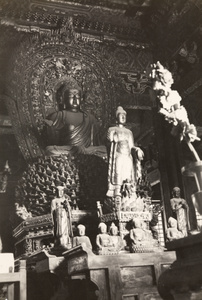 Temple Buddha, Chieh T'ai Ssu, Western Hills, near Beijing