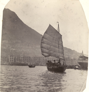 Boats in Hong Kong harbour
