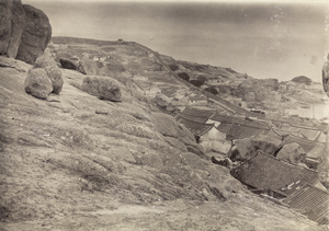 Looking towards the sea, from Dongshan city hill