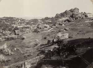 Houses and boulders, Gulangyu, near Xiamen