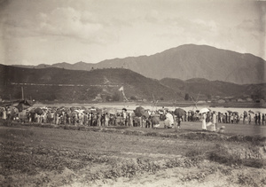 Sports on the river bank, Yongchun