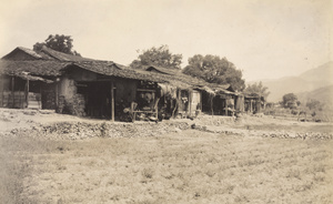 The main street in a village, Fujian province