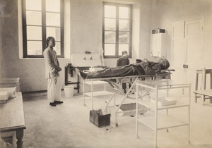 Patients in the operating theatre at the hospital, Yongchun