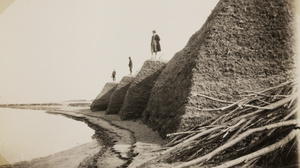 Building and repairing banks on the Yellow River