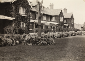 Houses and garden in the north compound, Peking Union Medical College, Beijing