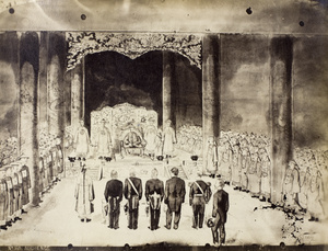 An audience with the Tongzhi Emperor, in Tse Kuang Ko, Beijing, on 29th June 1873
