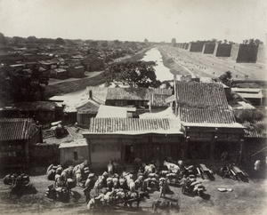 North wall and moat, Inner City (Tartar City), Beijing