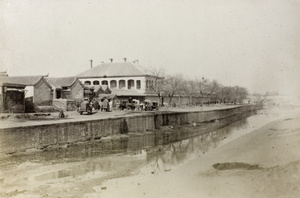 Imperial Canal and British Legation, Peking