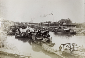 Sinza Bridge over Soochow Creek, Shanghai