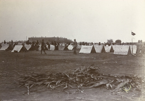 American 6th Cavalry camp, Tientsin