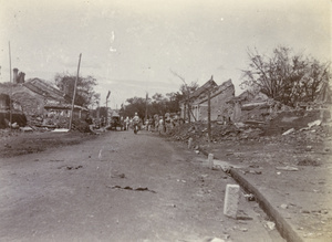 Ruins in Legation Street, Peking
