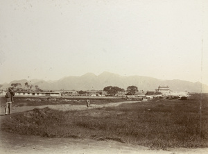 Fields outside city walls