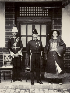 Zhou Fu (周馥), Sir James Lockhart and Captain Barnes, Jinan