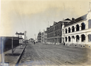 A main street, Tsingtao