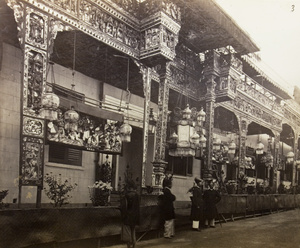 Parsi illuminations at Lyndhurst Terrace (擺花街), Hong Kong