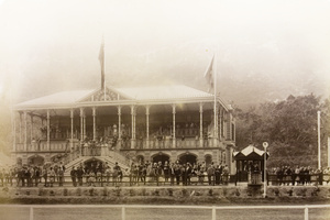 Grandstand, Happy Valley Annual Race Meeting, Hong Kong