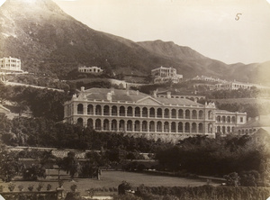 Nursing and hospital staff quarters, and the psychiatric hospital, Hong Kong